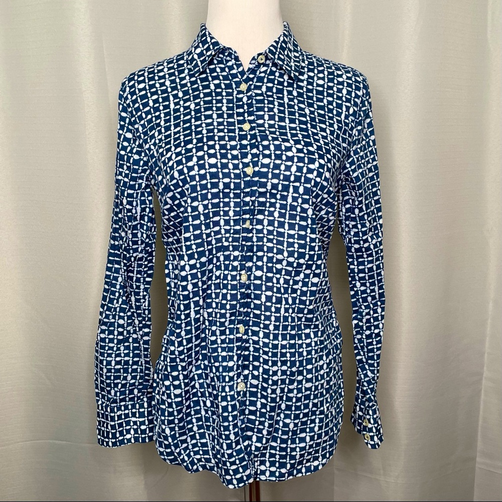 Talbots lightweight button down